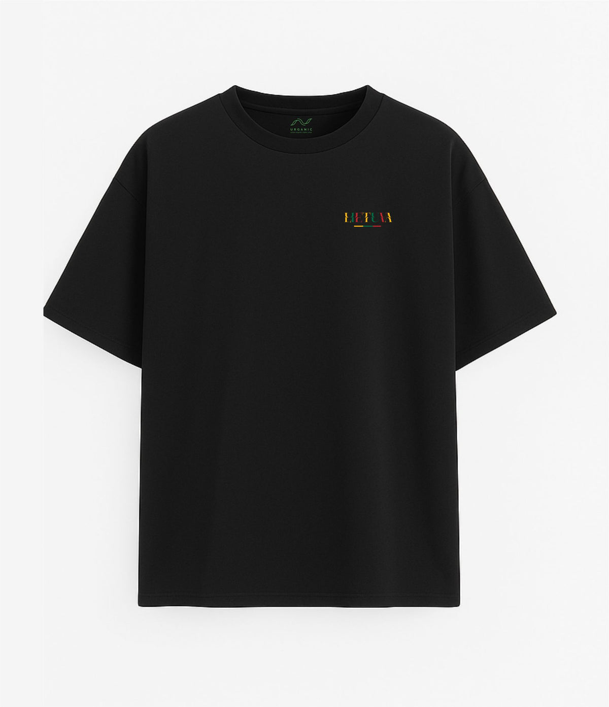 Black Oversized T-Shirt "Brotherhood"