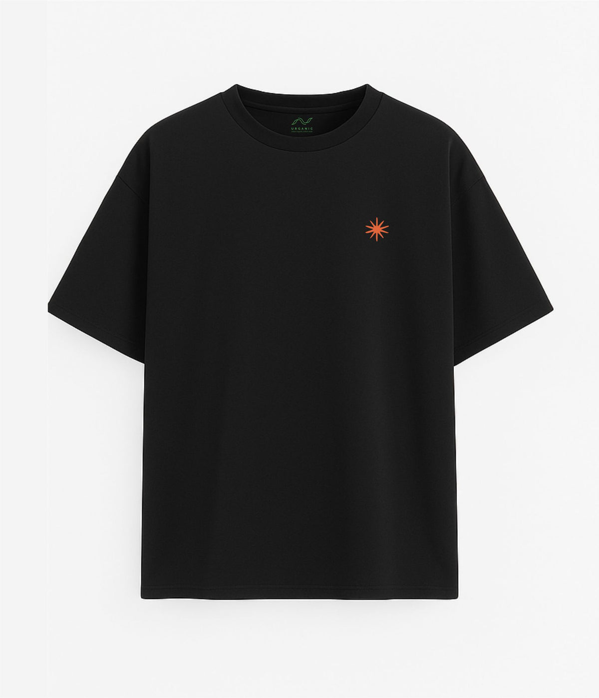 Black Oversized T-Shirt "More Light"