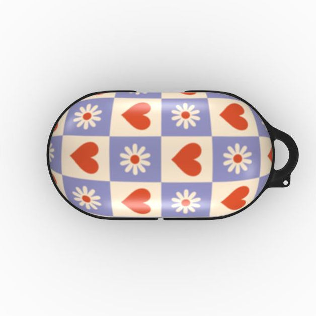 Samsung Galaxy Buds Protective Case "Love & Daisies"