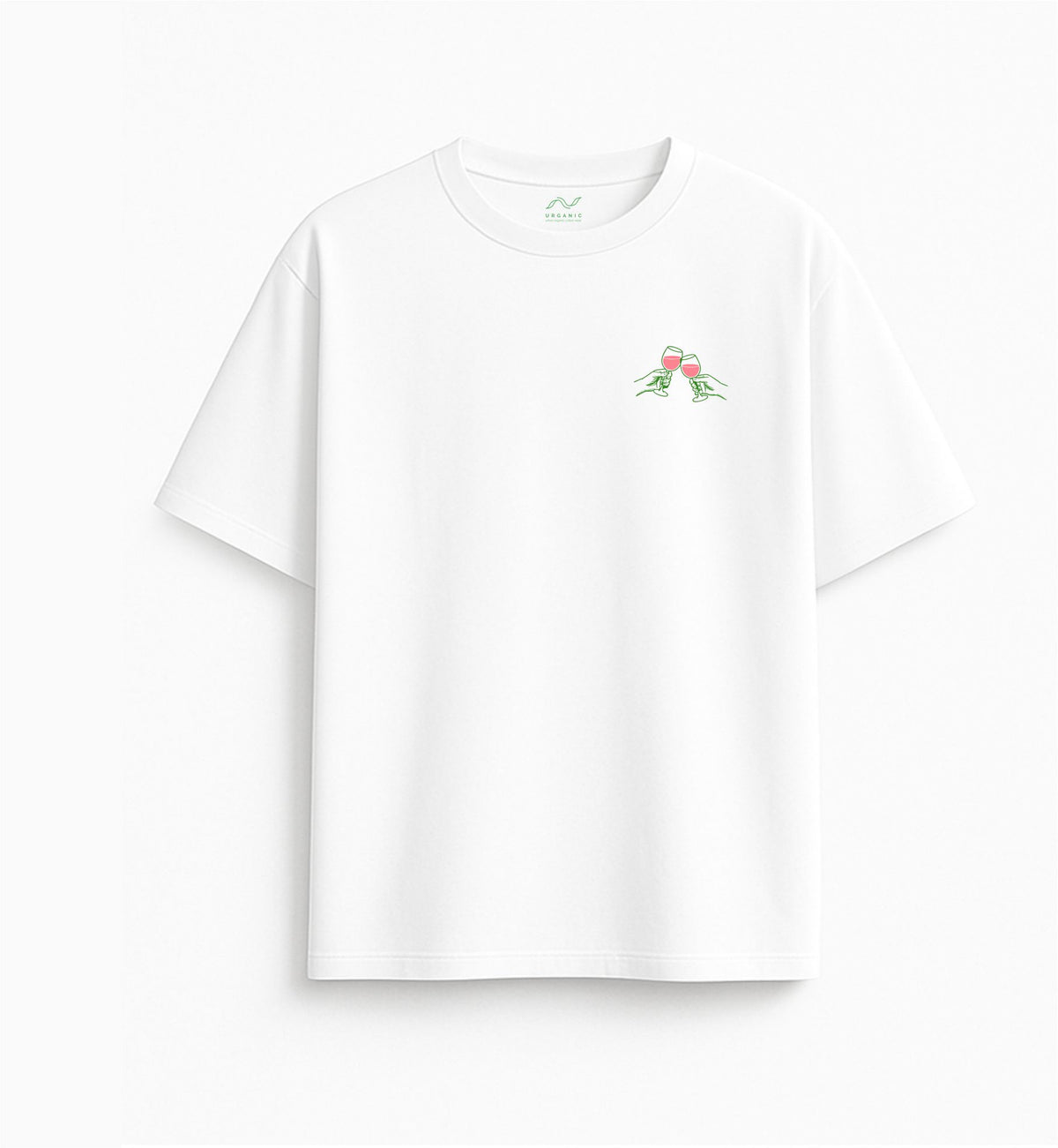 White Oversized T-Shirt "Sounds Like Tomorrow's Problem"