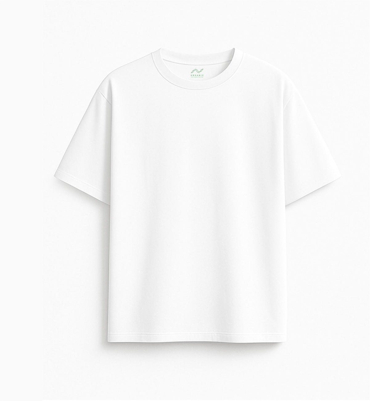 White Oversized T-Shirt "I Want Nothing"