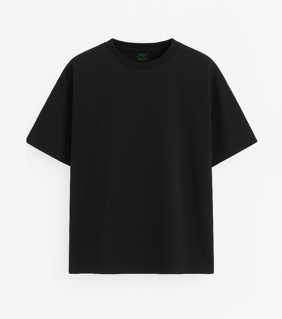 Black Oversized T-Shirt "Feeling Delicious"